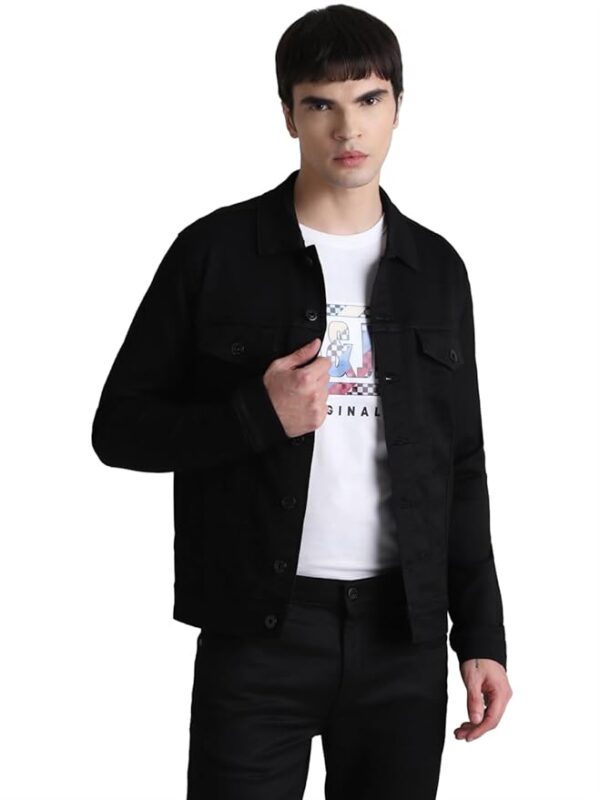 Men's Cotton Standard Length A-Line Coat