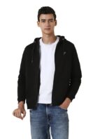 Men's Sweatshirt with Hoodie(Black)