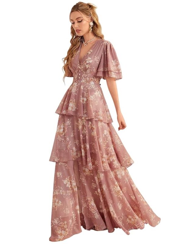Dresses for Women || Western Dresses for Women(Pink)