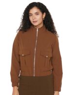 Women's Faux Fur-Lined Puffer Jacket with Detachable Hood - Warm, Stylish ( Mustard)