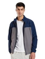 Men's 100% Polyester Regular Jacket (Available in Plus Sizes)