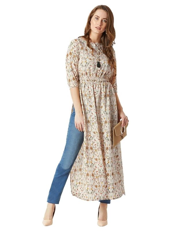 Women's Polyester Floral Relaxed Tops