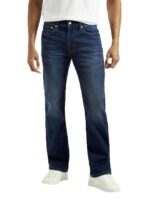 Men's  Bootcut Jeans(Dark Indigo)