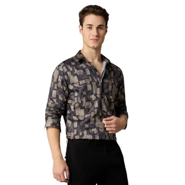 Men's Slim Fit Cotton Formal Shirt