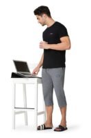 Men's Regular Fit Mid Rise Pants(Grey)
