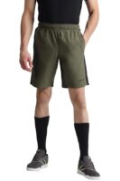 Men's Everyday Woven Shorts - Lightweight Polyester Training Shorts for Gym & Running(Green)