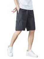 Men Shorts Cotton || Men Shorts Casual(Dark Grey)