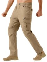 Men's Functional Straight-Fit Cargo Pants (Gold)