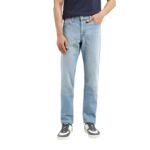 Men's  Slim Fit Mid Rise Blue Jeans