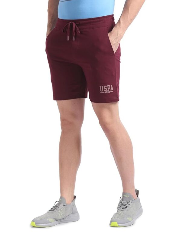 Men Lounge Shorts(Maroon)