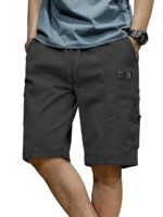 Men Shorts Cotton || Men Shorts Casual (Grey)
