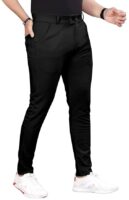Men's Slim Fit Cargo Trousers | Stretchable Formal Men Trousers | Stylish Slim Fit Trouser for Men | Polycotton Knitted Fabric Pant for Man