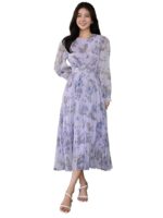 Dress for Women || Western Dresses for Women || One Piece Maxi Dress(Purple)