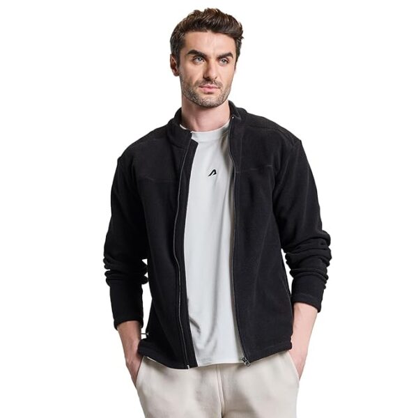 Sweatshirt for Man Stylish Sweatshirts for Men Breathable Jacket for Men (Black)