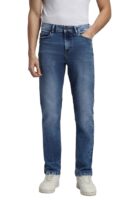 Men's Full Length Cotton Poly Stretch Straight Fit Jeans