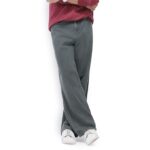 Men's Loose Mid Rise Jeans(Grey)