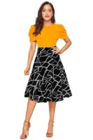 Women's A-LINE Knee Length Dress