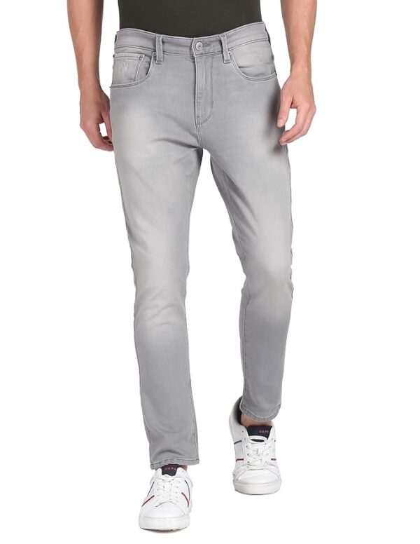 Men Mid Rise Slim Fit Jeans
