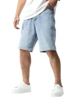 Men's Denim Cotton Shorts | Stylish Summer Bottoms | Trendy Streetwear Half Pant | Comfortable Slim Fit Apparel