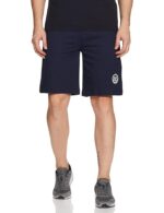 Men's Navy Knit Shorts - Cotton Rich - Smart Tech, Easy Stain Release, Anti Stat, Ultra Soft, Quick Dry