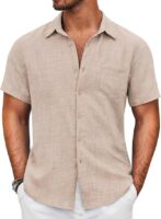 Men Cotton Regular Fit Shirt || Stylish(Chiku)