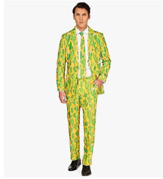 Men's Joker Suit - Officially Licensed Fancy Dress, Halloween & Carnival Costume - for Parties & Parade