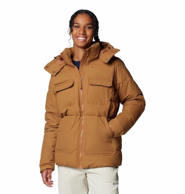 Women Omni-Heat Inifnity Longhorn Ridge Hiking and Trekking Insulated Jacket - Brown