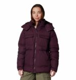 Women Omni-Heat Inifnity Longhorn Ridge Hiking and Trekking Insulated Jacket - Maroon