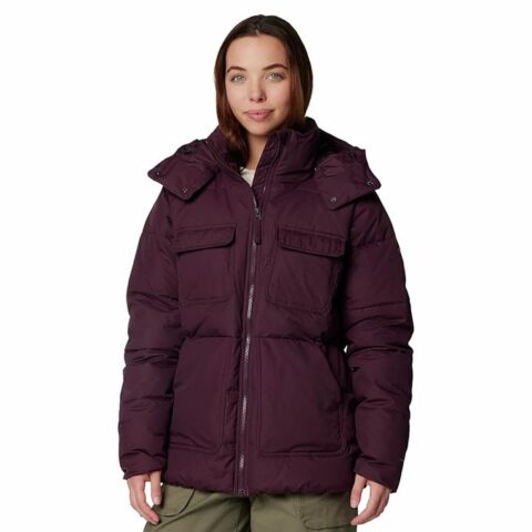 Women Omni-Heat Inifnity Longhorn Ridge Hiking and Trekking Insulated Jacket - Maroon