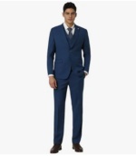 Men's Polyester Blend Three Piece Suit-Dress Set
