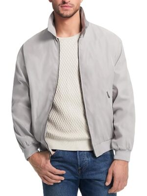 Men's Microfiber Classic Golf Jacket